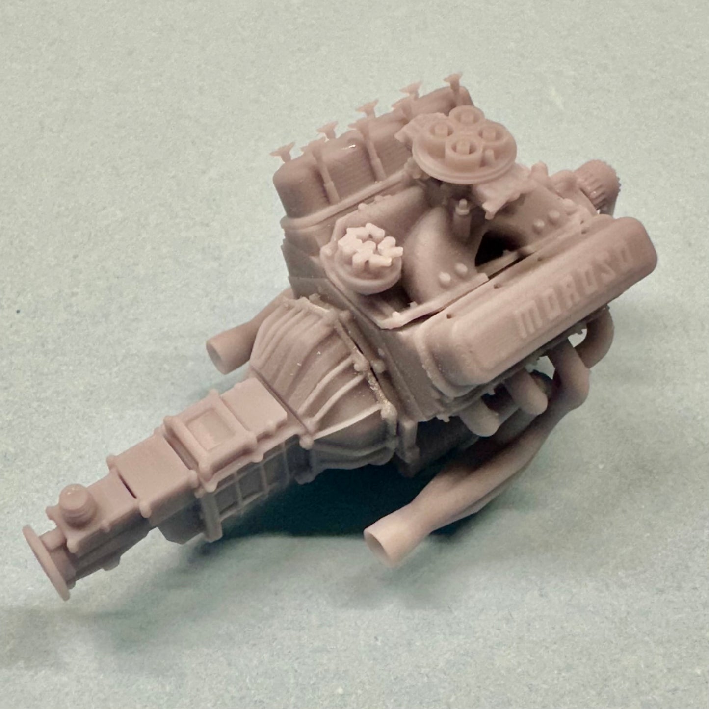 Chevy BBC in '80s/'90 Style Nostalgic Engine 1/25