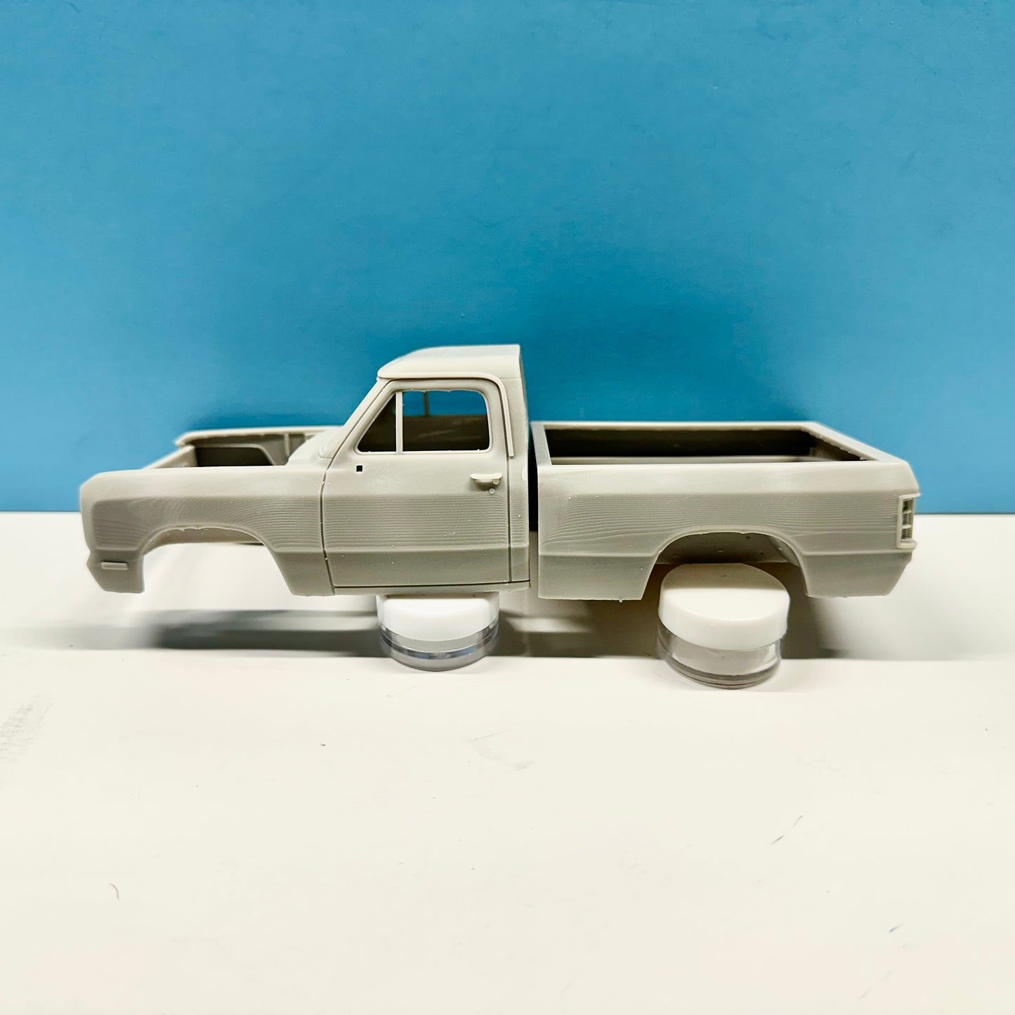 1991 Dodge Ram 150 Shortbed Pickup Truck 3D Printed Resin Model Kit