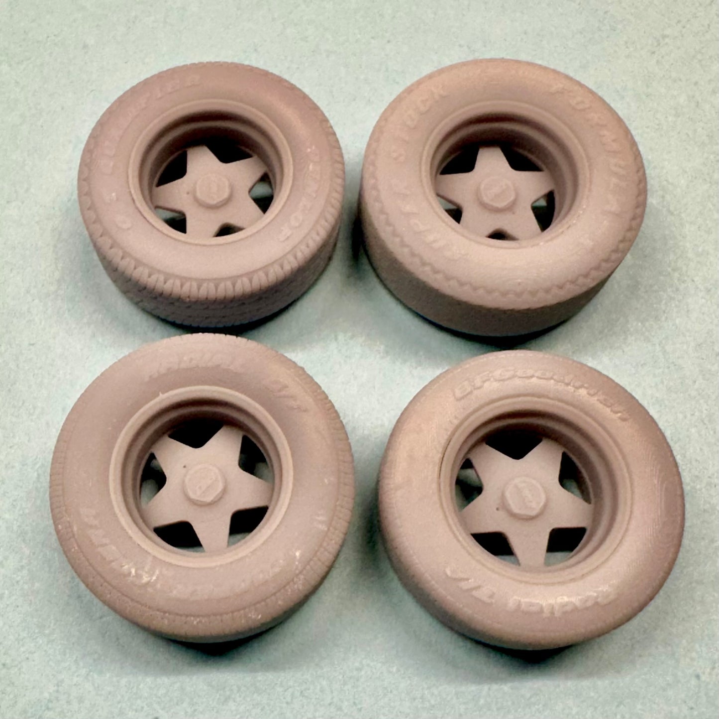 Eagle Alloy 5 Star Wheels 1/24 1/25