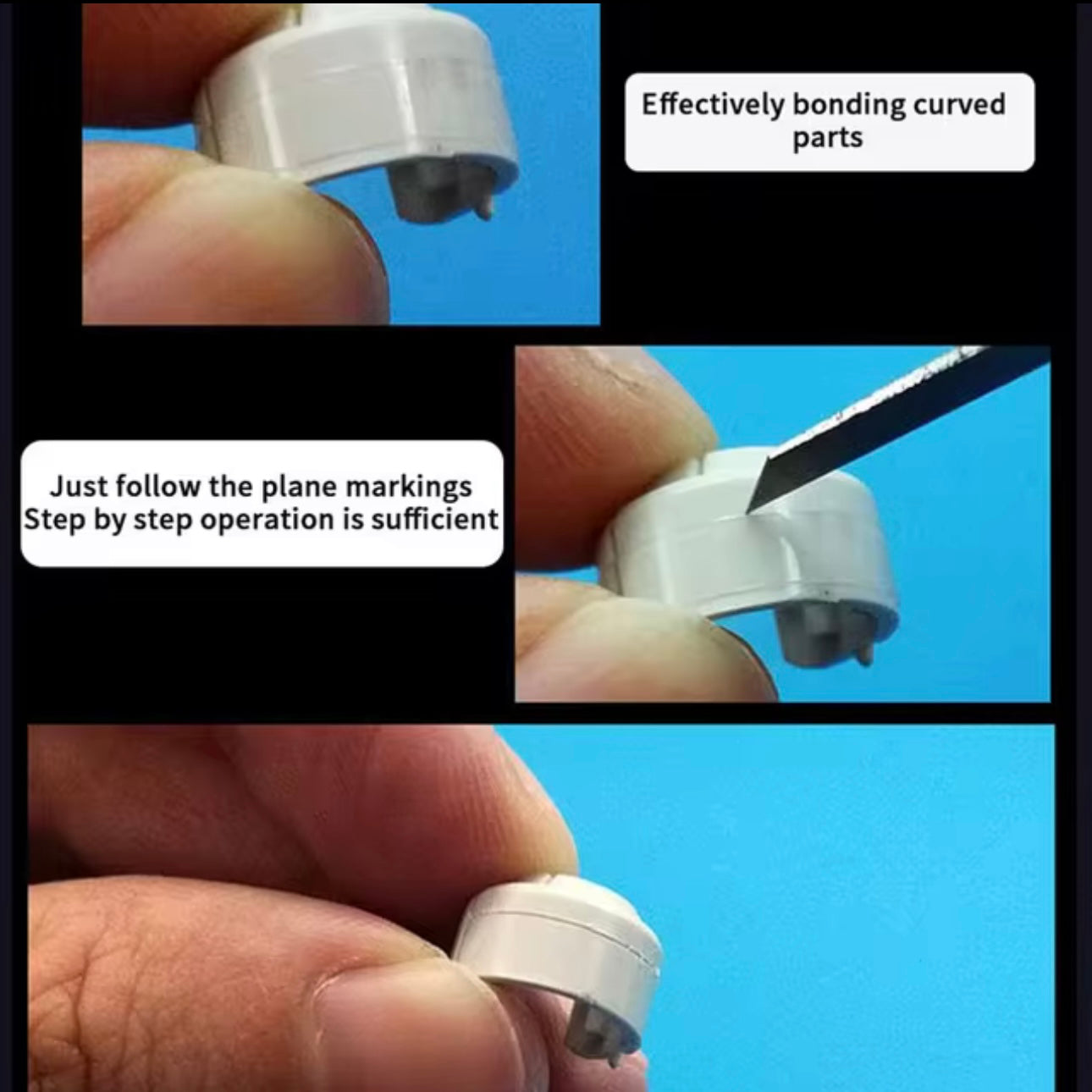 Scribing Guide Tape w/ Hard Edges
