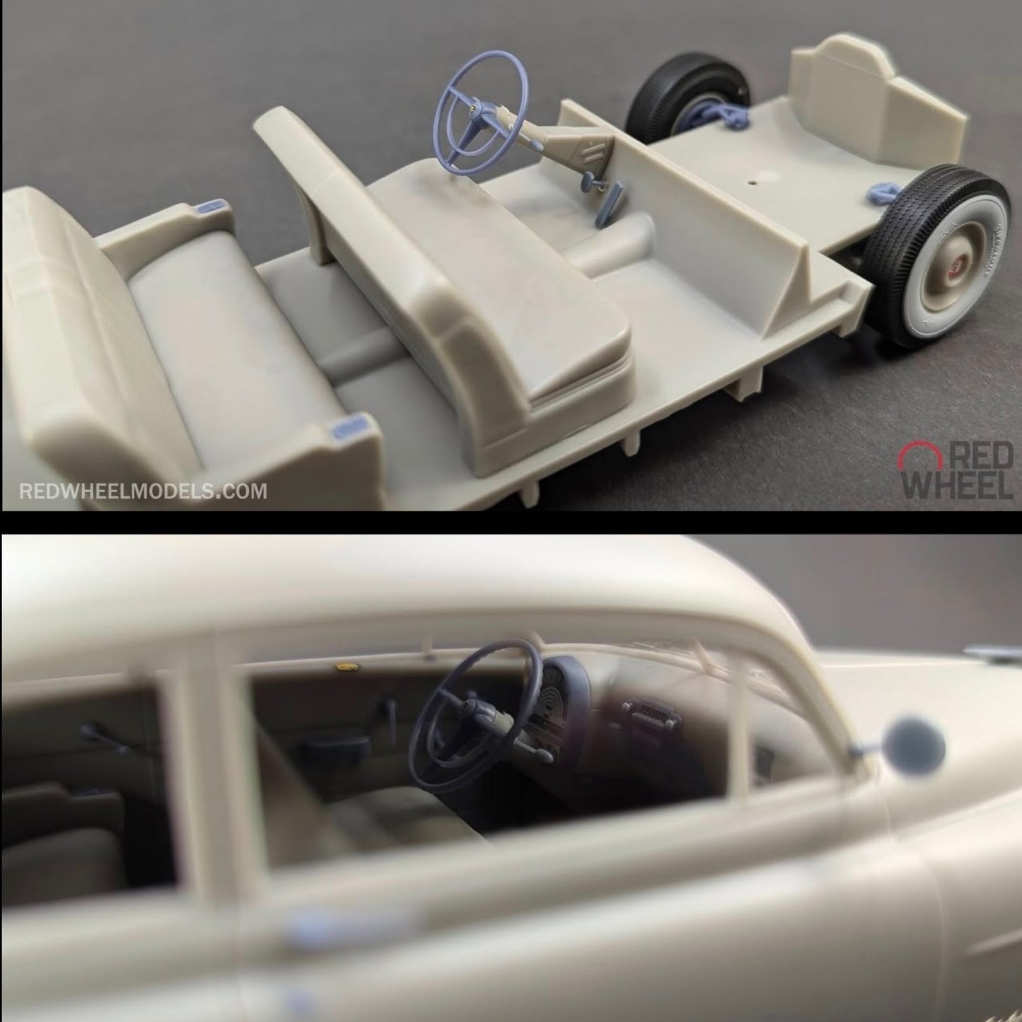 1948 Cadillac Series 62 Resin Kit 1/25 by Red Wheel Models