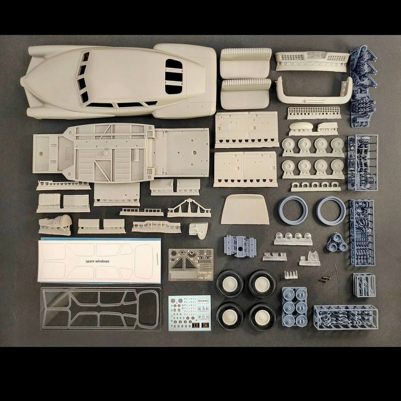 1948 Tucker Torpedo Resin Kit 1/25 by Red Wheel Models