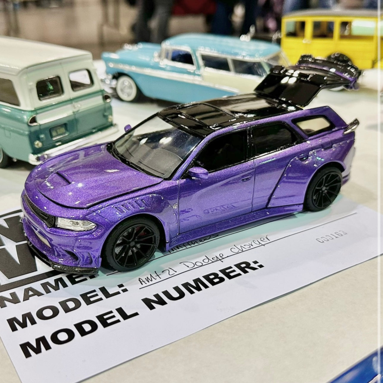 2021 Dodge Charger WB Wide Body Kit 1/25