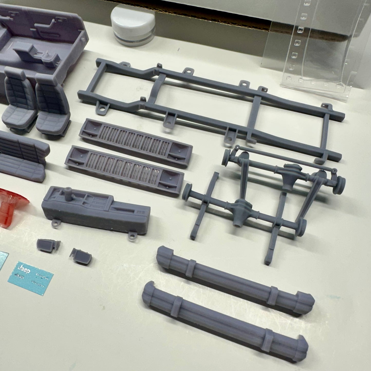 1980s Jeep Cherokee Kit 1/25