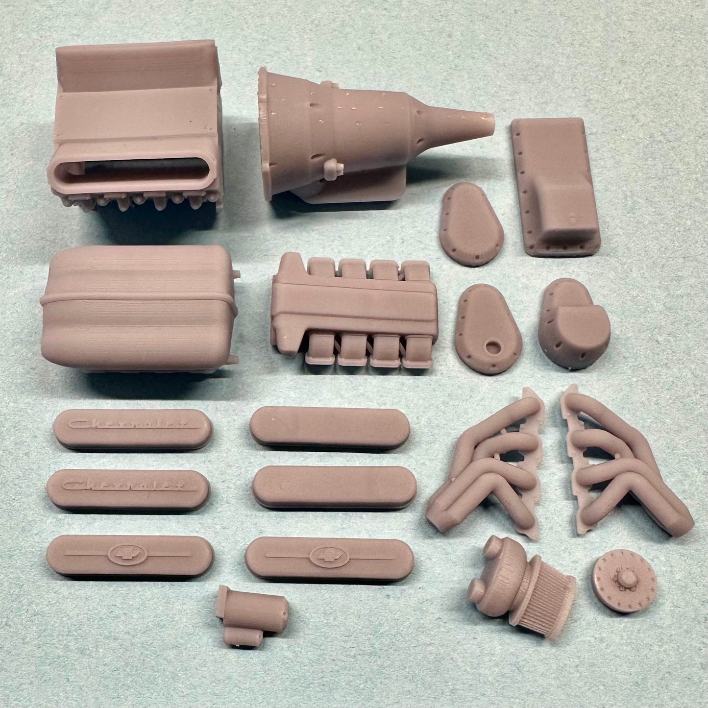 Billet LSX Show Engine 1/25