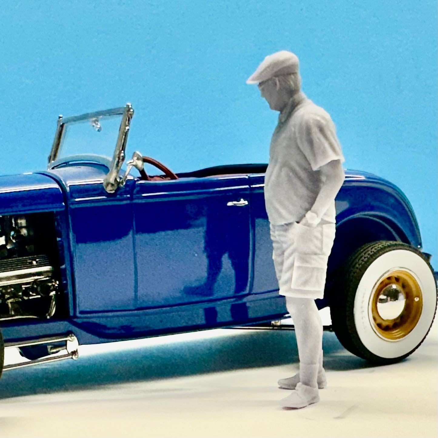 11. Gary Male Figure for Display or Diorama 1/24 1/25