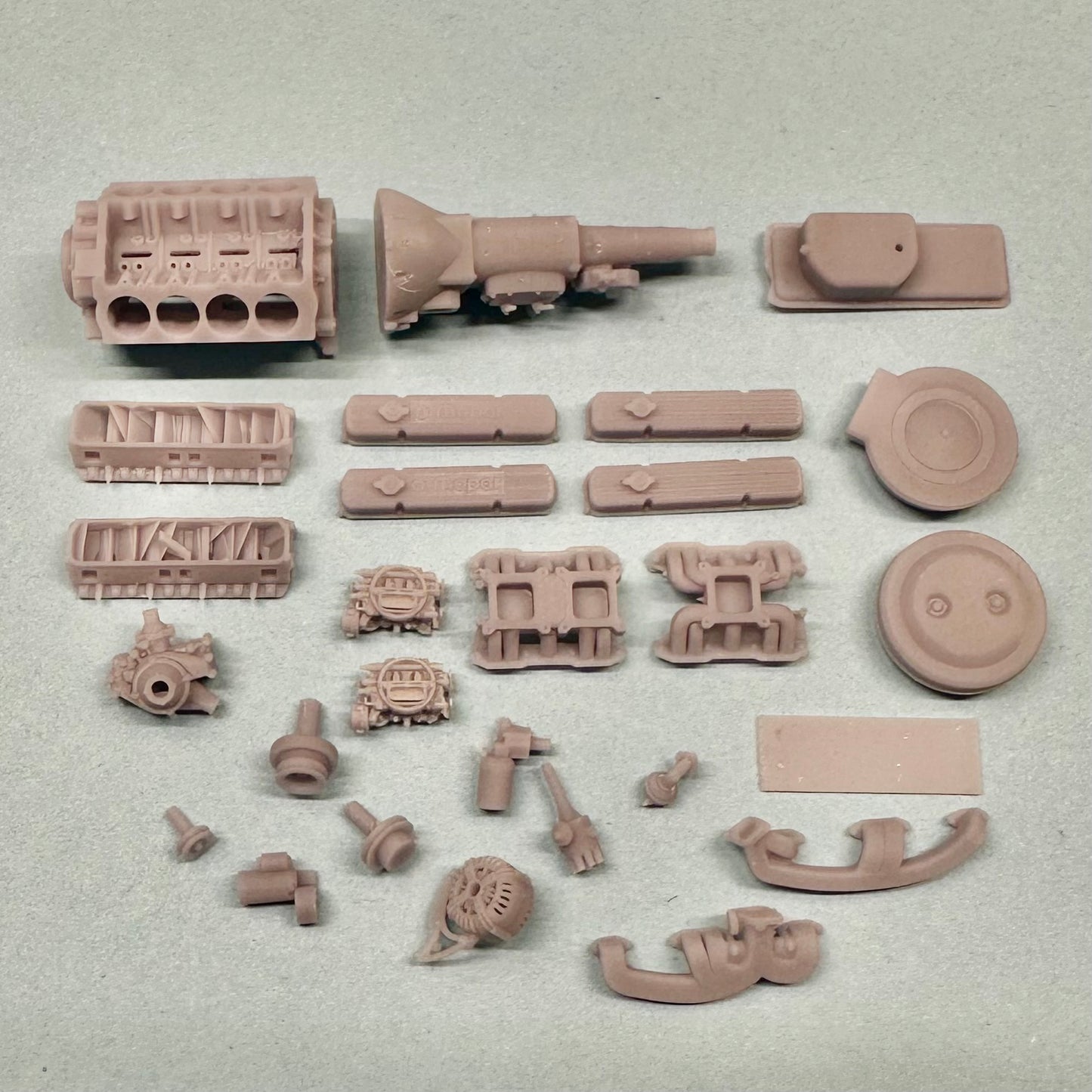 Dodge 440 Magnum Single/Dual Carb Engine 1/24 1/25
