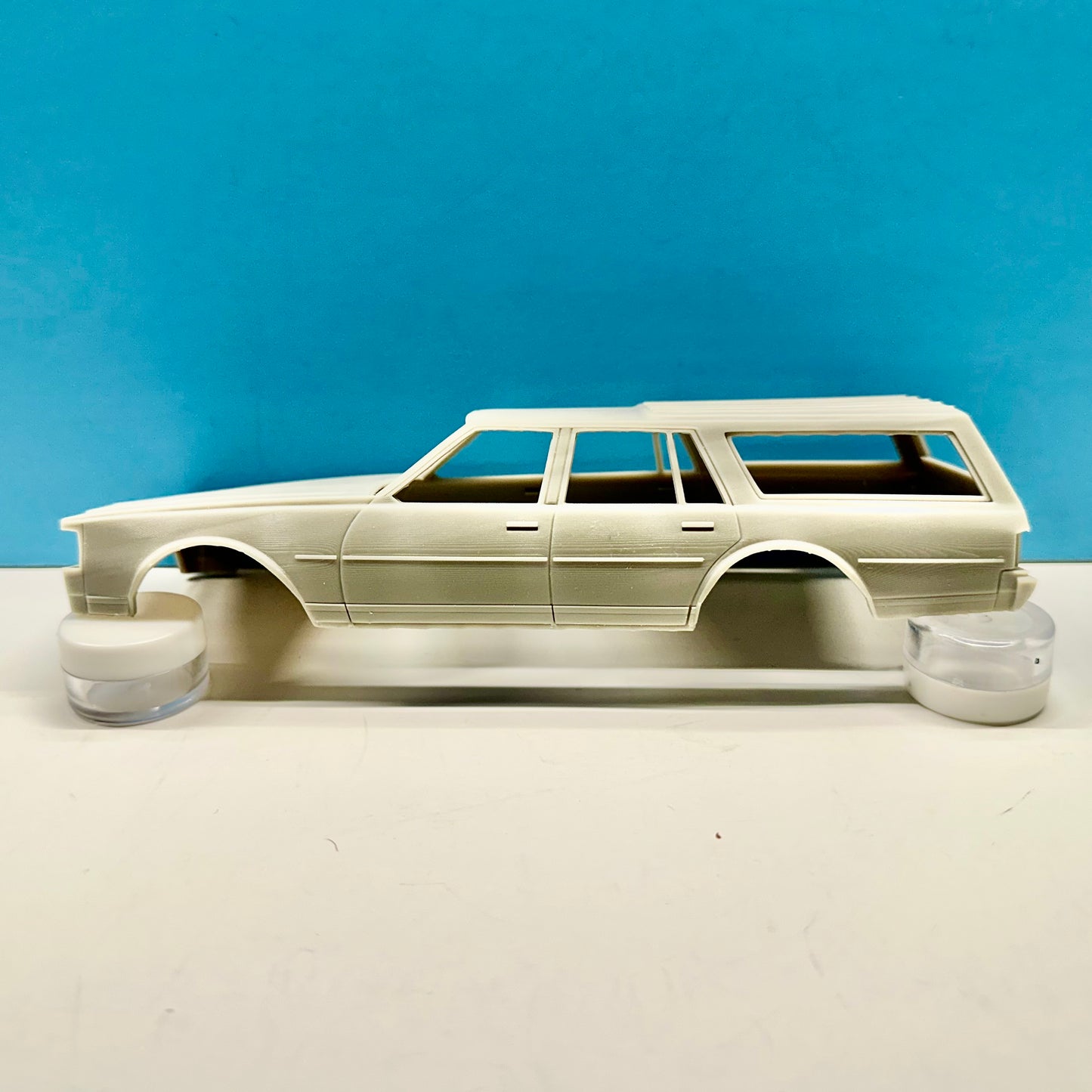 1977 Chevy Caprice Wagon 3D Printed Resin Model Kit