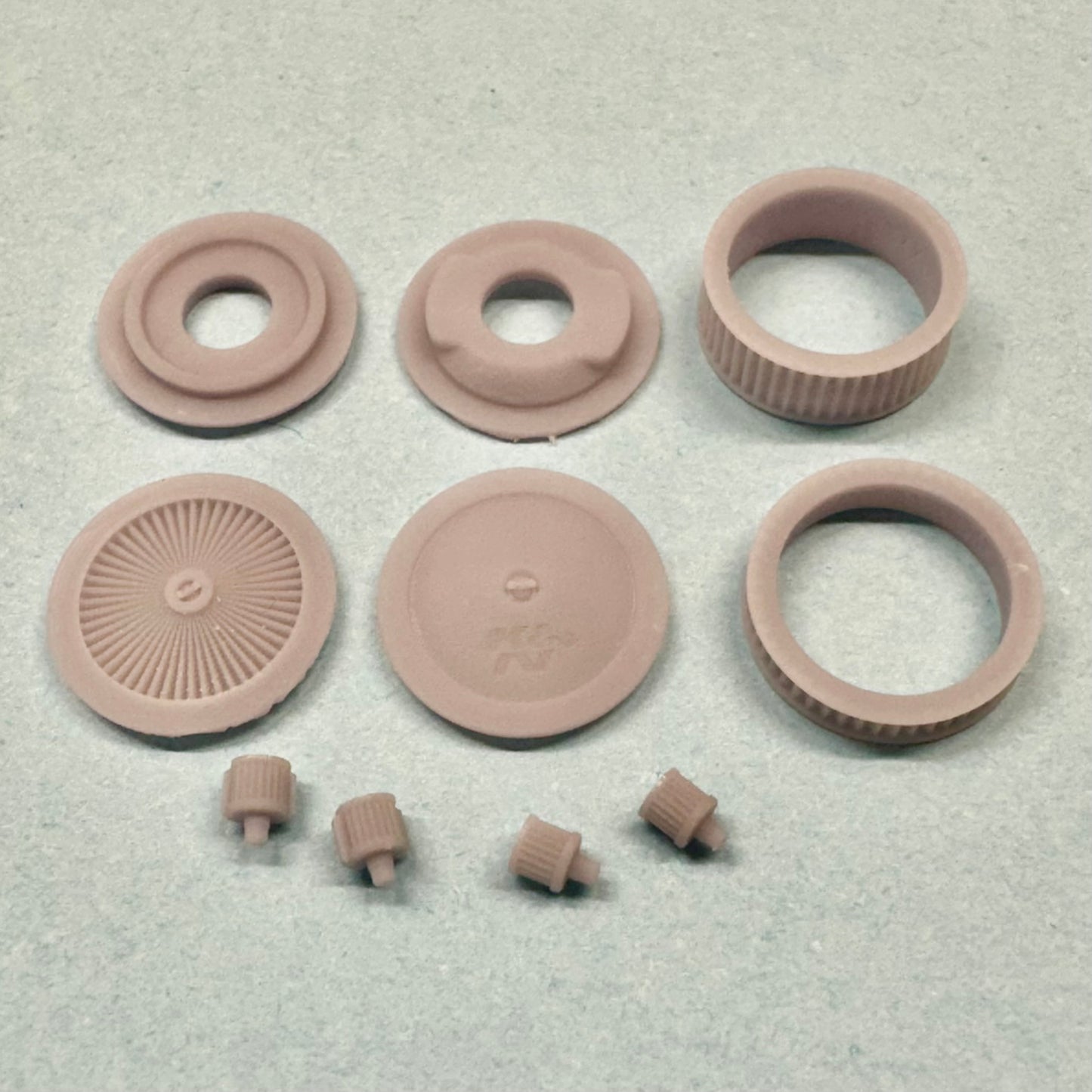 Round K&N KN Air Cleaner w/ Filter 1/25