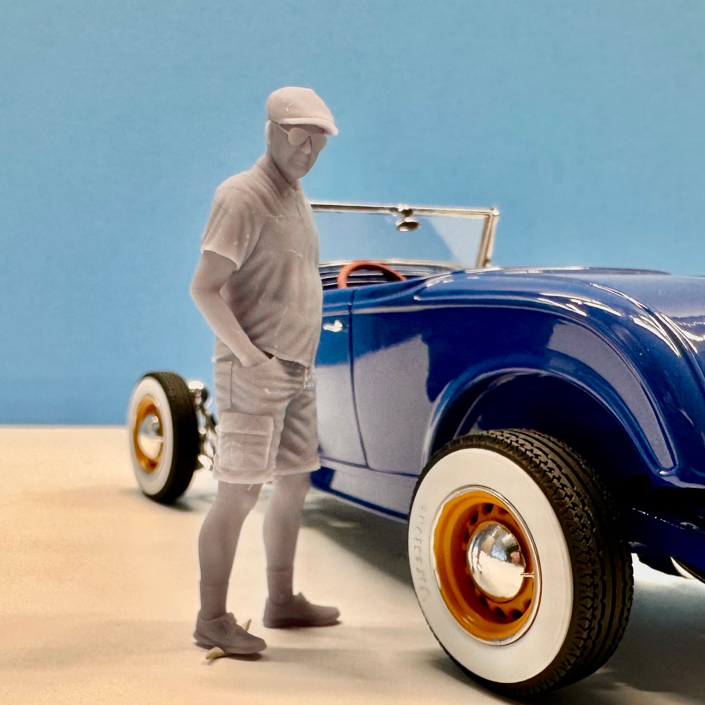 11. Gary Male Figure for Display or Diorama 1/24 1/25
