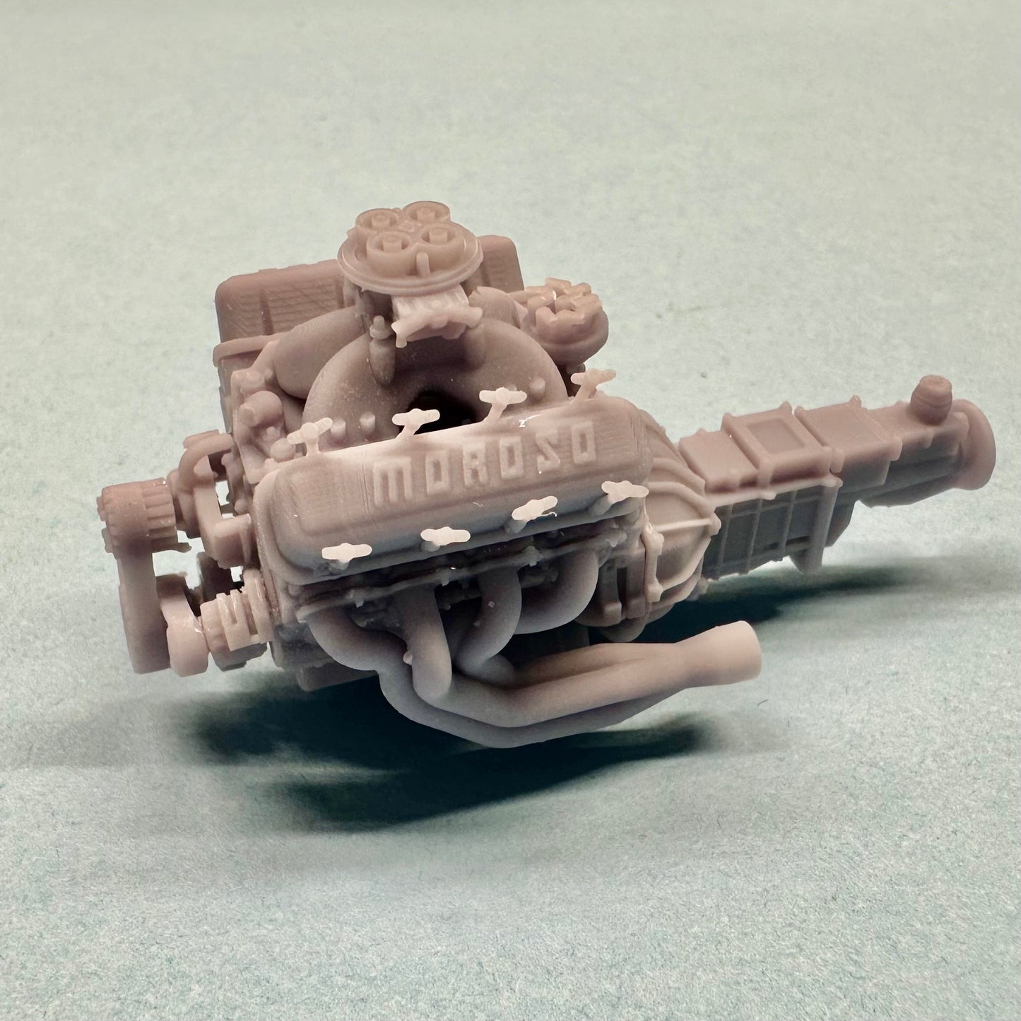 Chevy BBC in '80s/'90 Style Nostalgic Engine 1/25