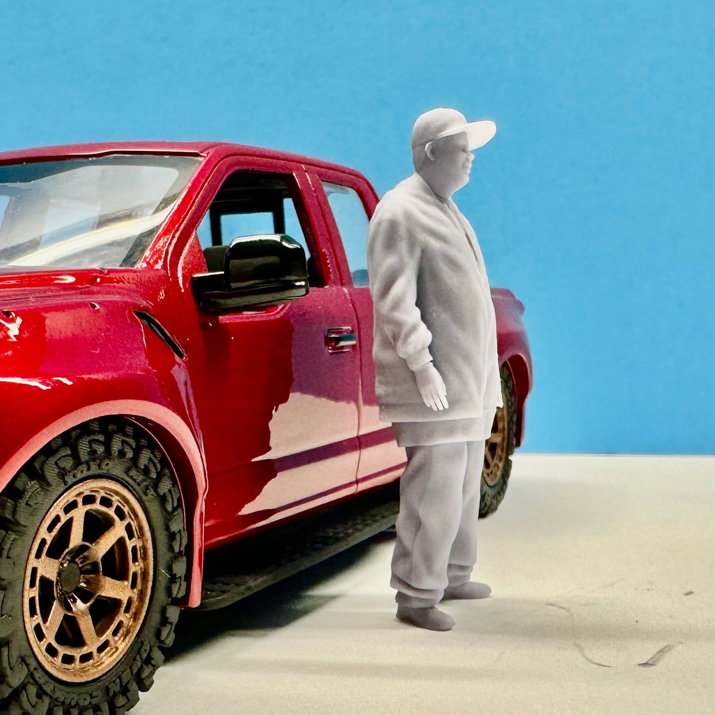 3. Ricky Male Figure for Display or Diorama 1/24 1/25