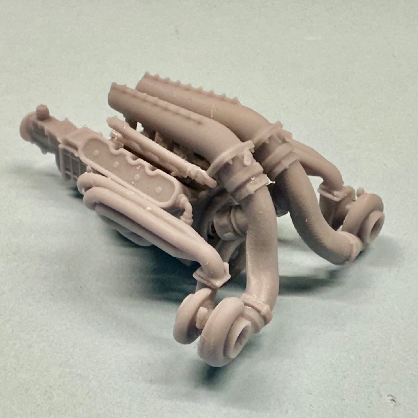 V4 LS Twin Turbo Engine 1/25