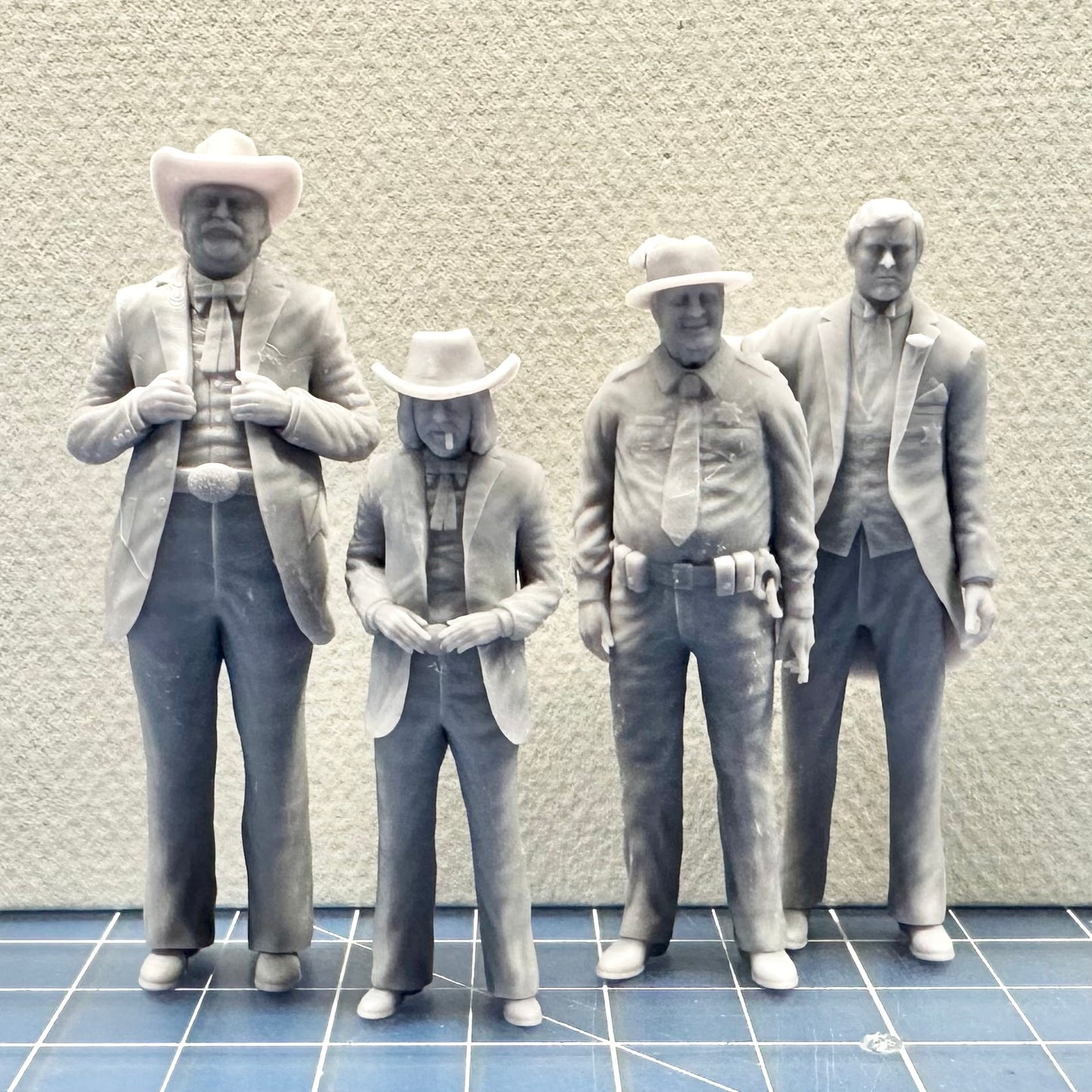 Smokey and The Bandit Figures for Diorama 1/24 1/25