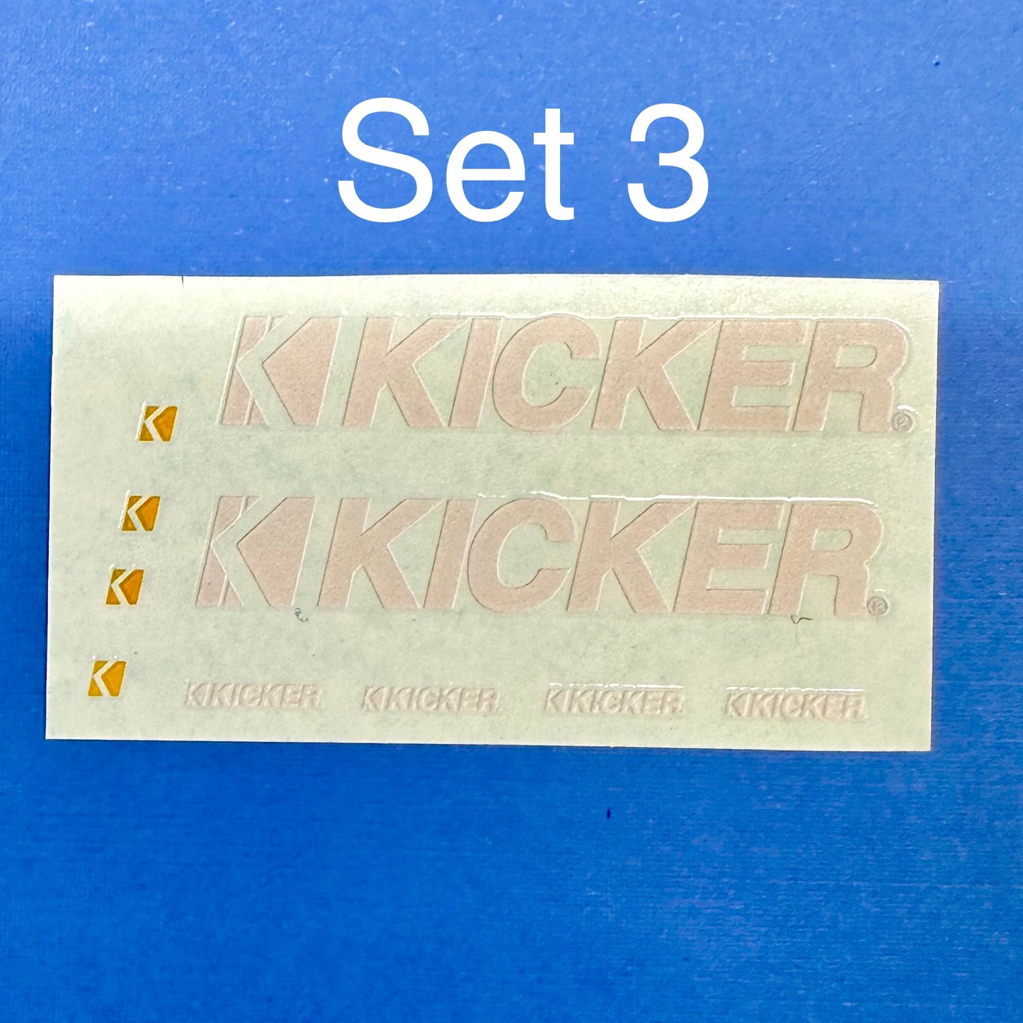 Speaker Brand Decals 1/24 1/25