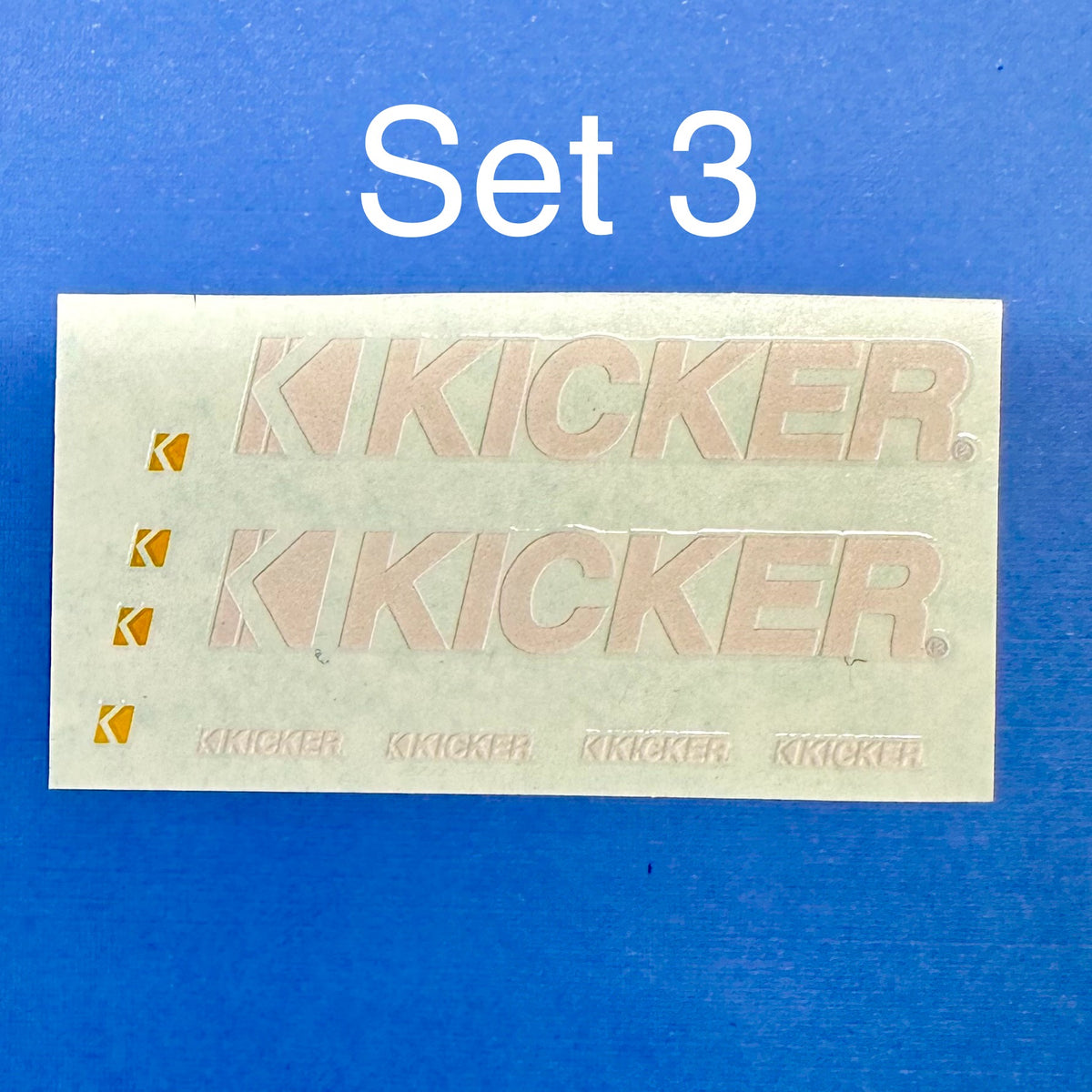 Speaker Brand Decals 1/24 1/25