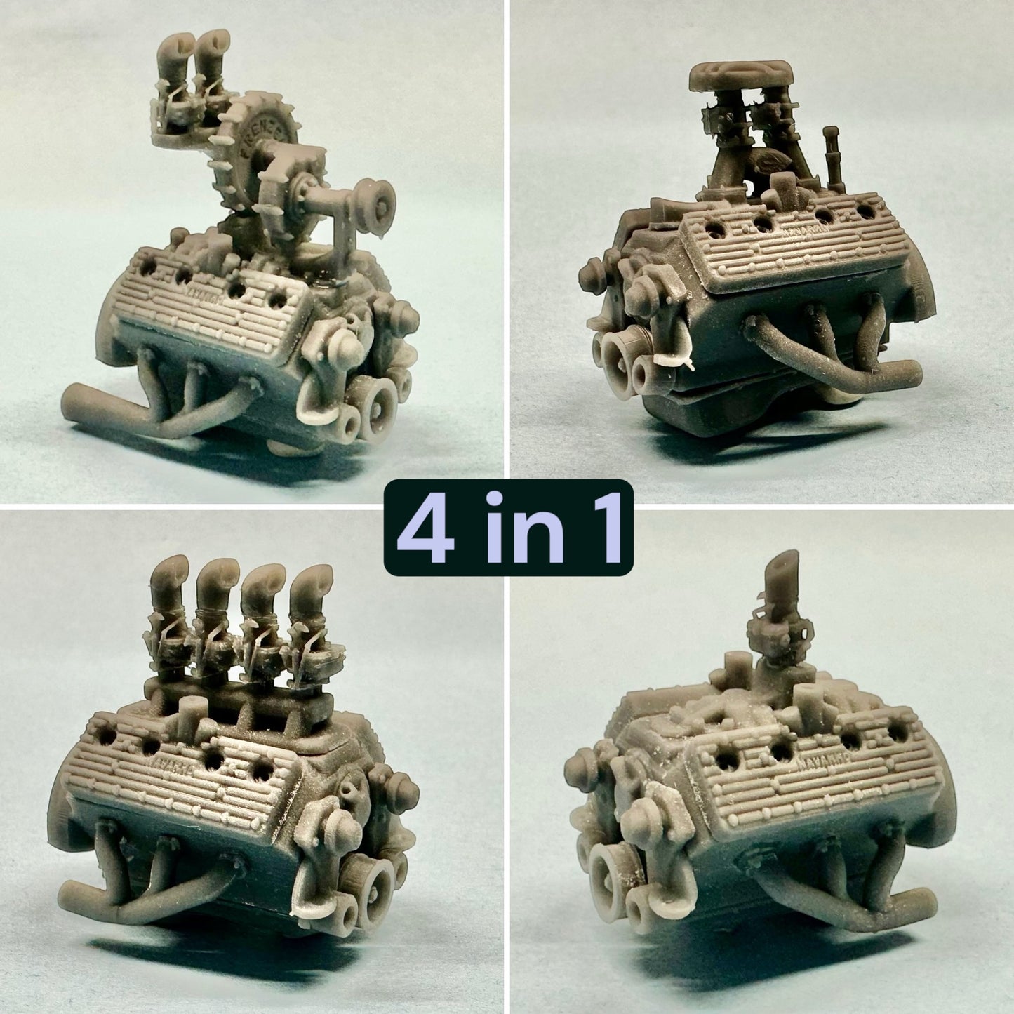 4 in 1 Ford Flathead Engine 1/25
