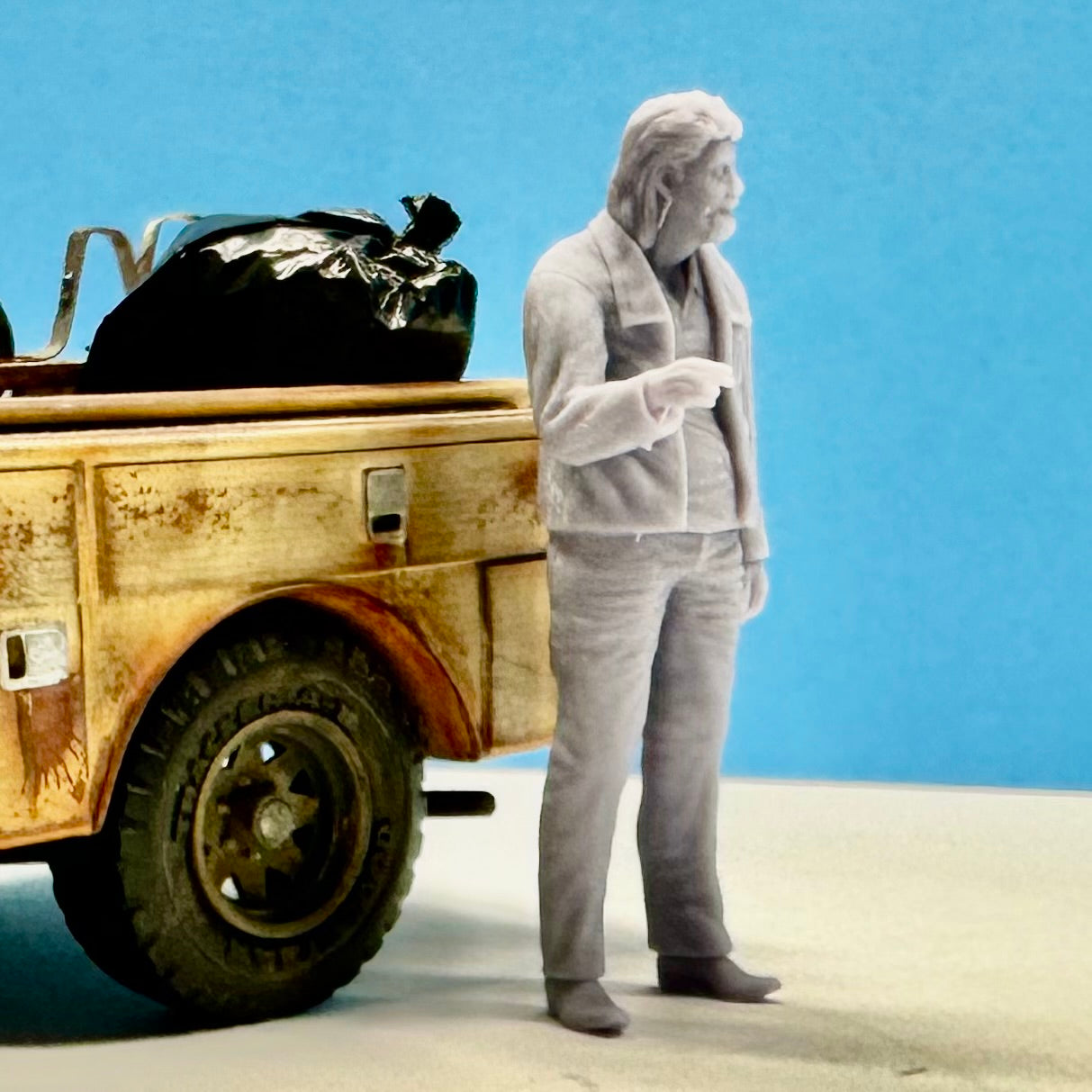 13. Ron Male Figure for Display or Diorama 1/24 1/25