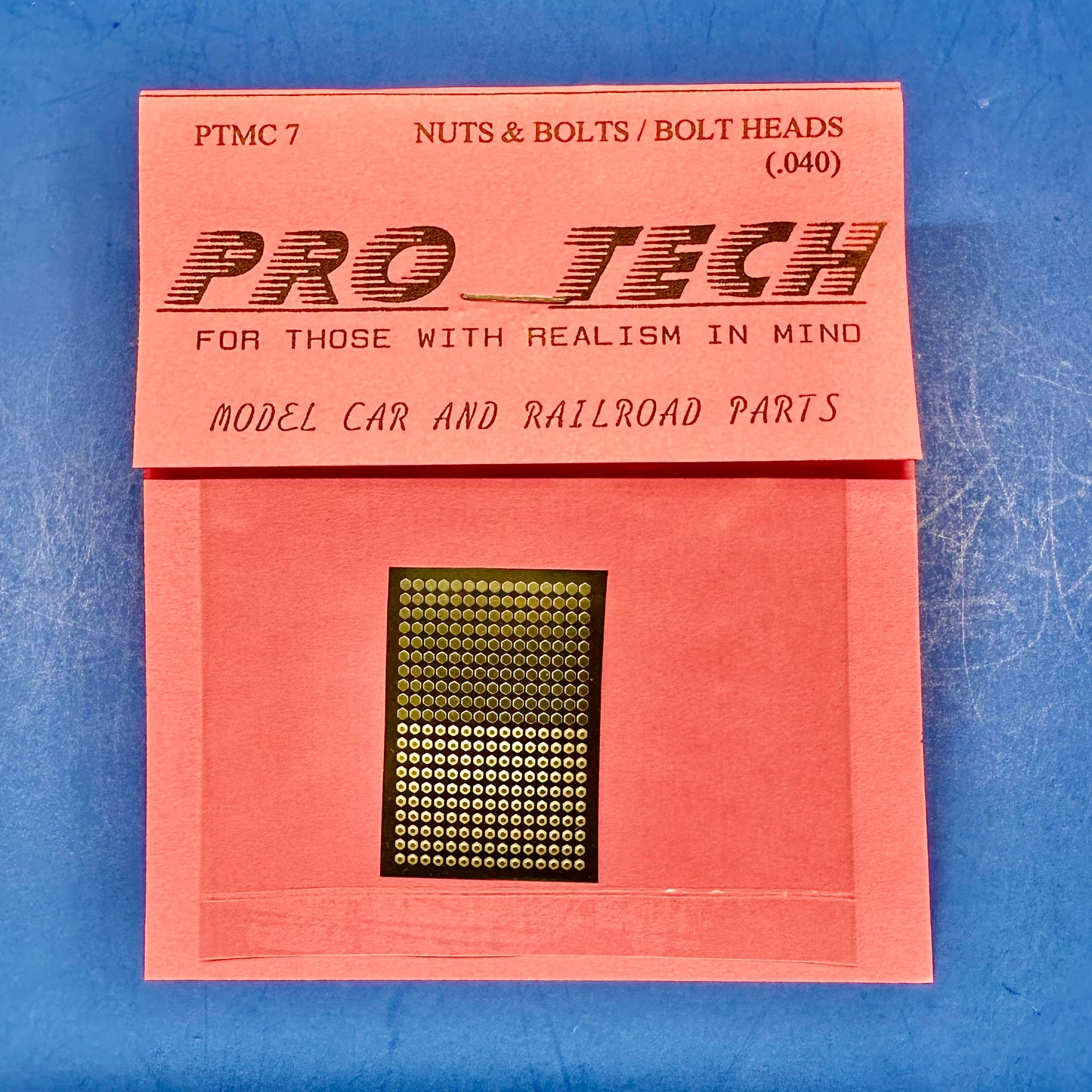 PTMC7 Nuts, Bolts, Bolt Heads 1/25 by Pro Tech
