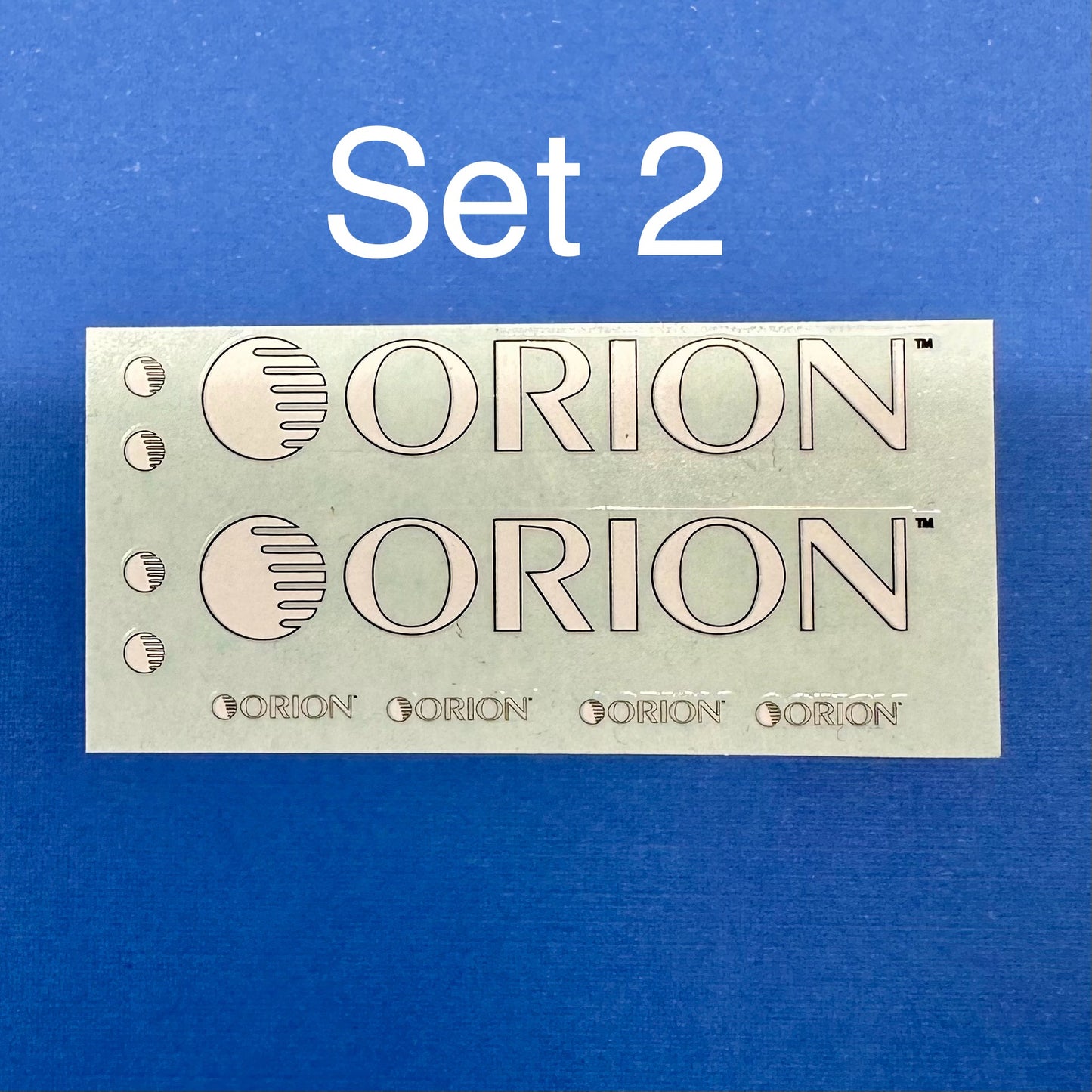 Speaker Brand Decals 1/24 1/25
