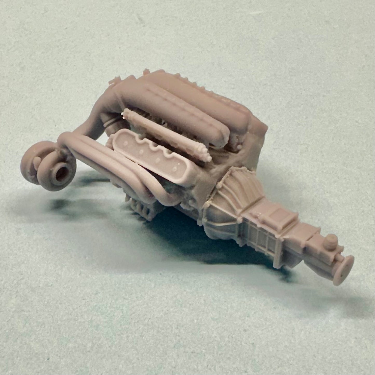 V4 LS Twin Turbo Engine 1/25