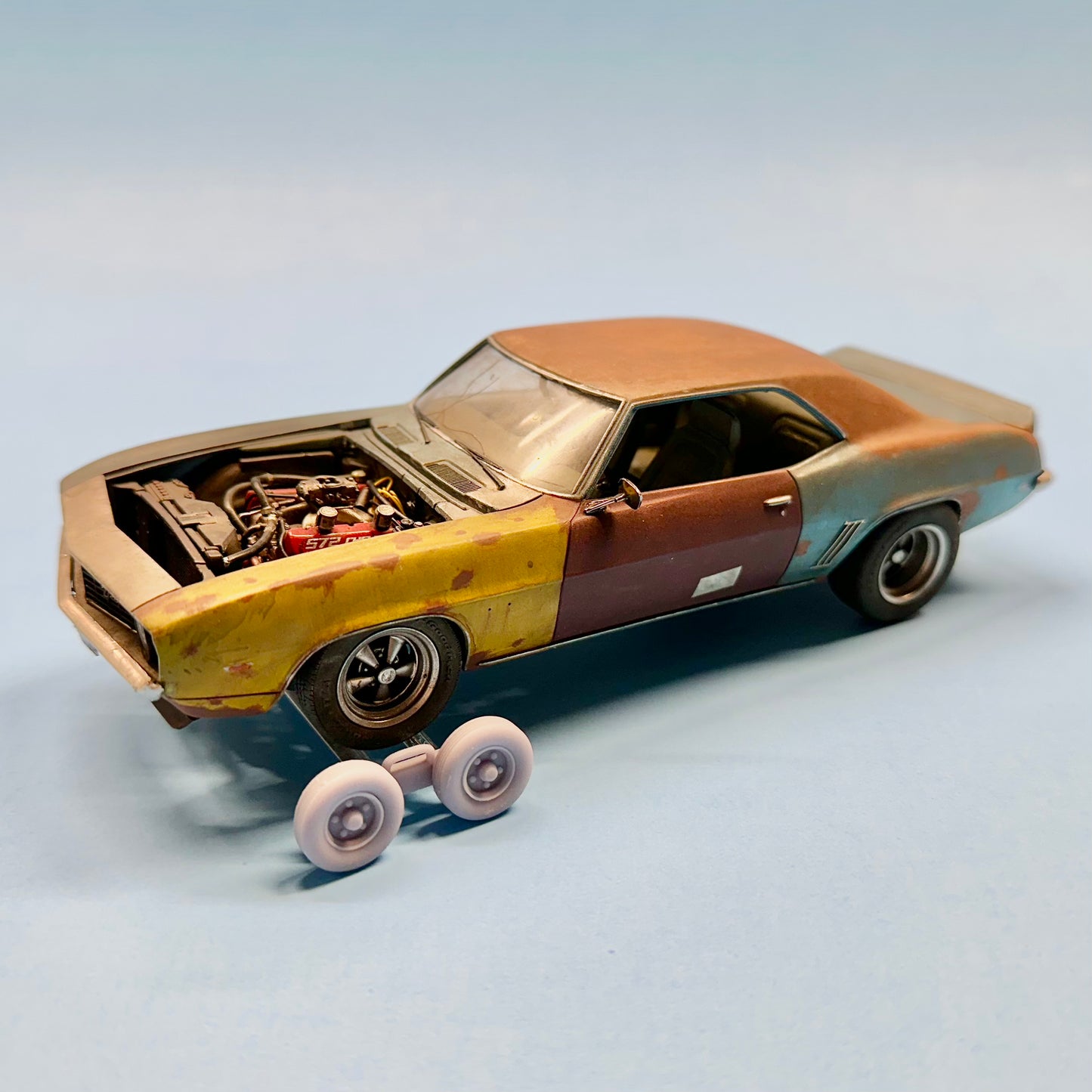 Dolly Set for Wrecker Tow Truck 1/24 1/25