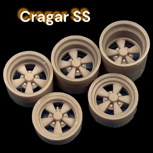 Cragar Wheels "American Muscle Series" 1/25 1/24 (SOLD IN PAIRS)