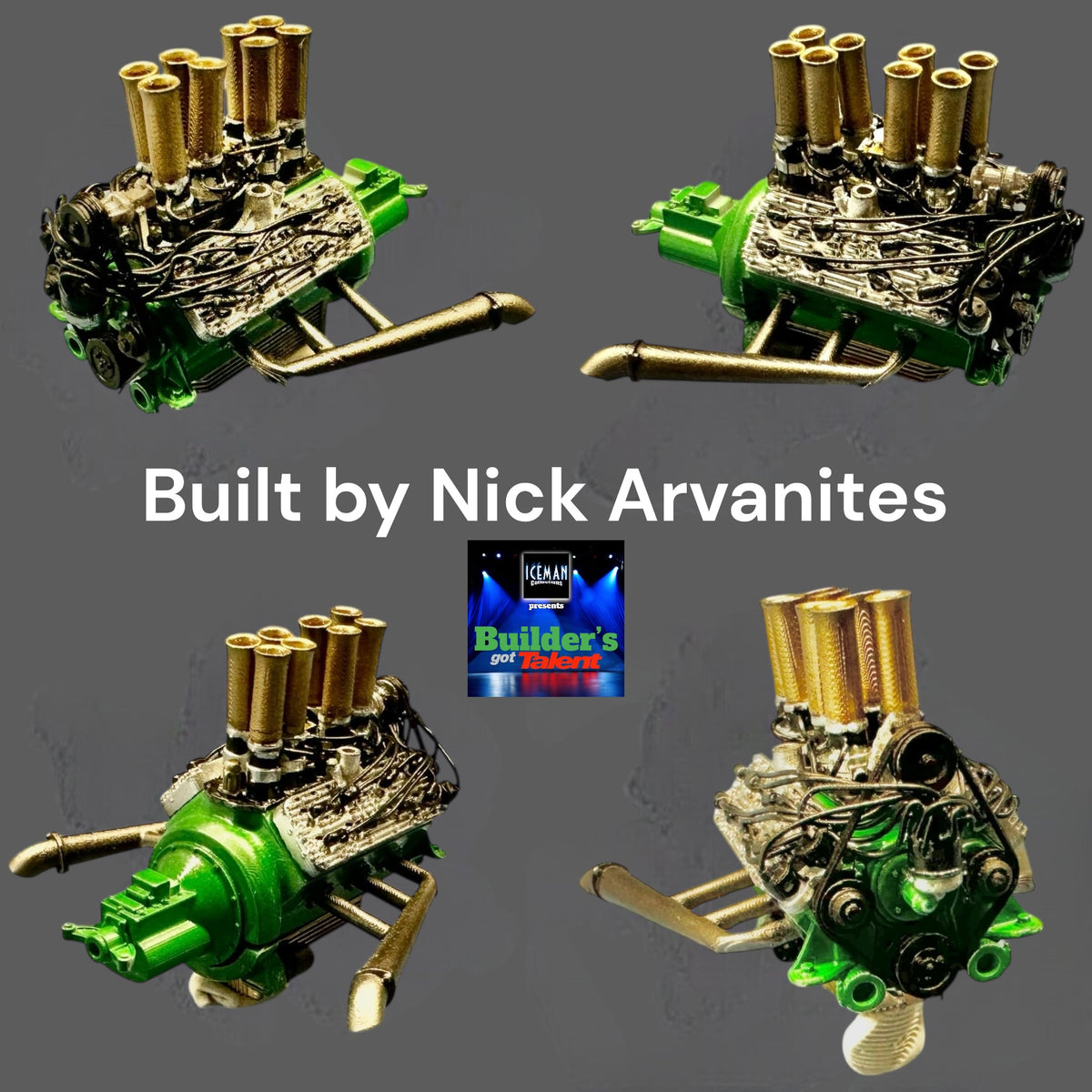 Ford Flathead Twin Spark Engine 1/25