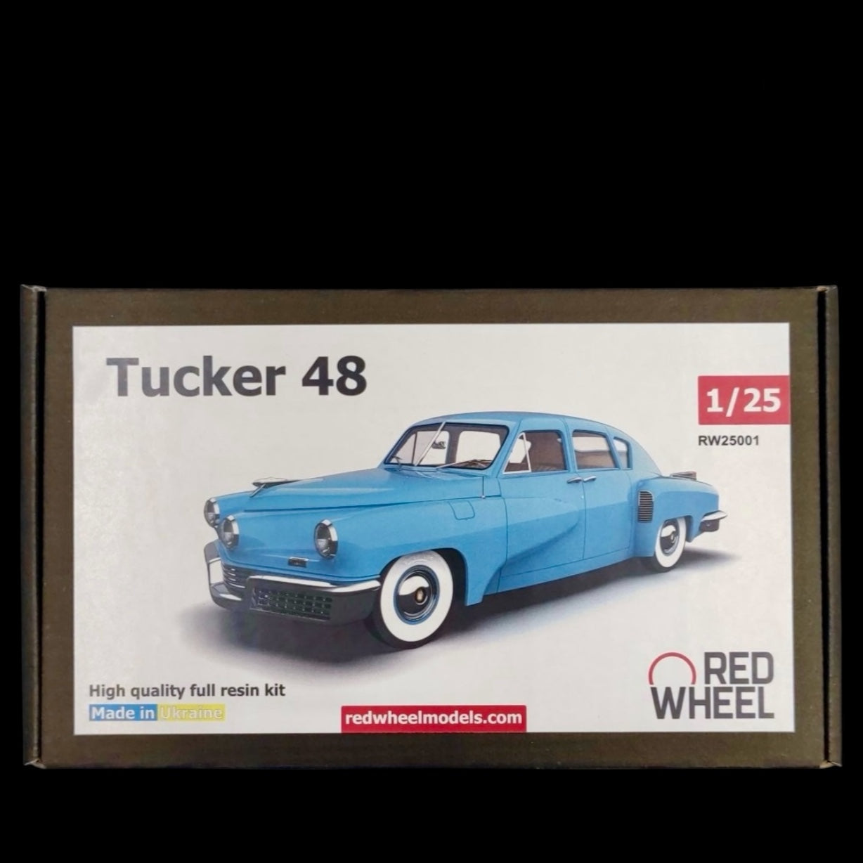1948 Tucker Torpedo Resin Kit 1/25 by Red Wheel Models