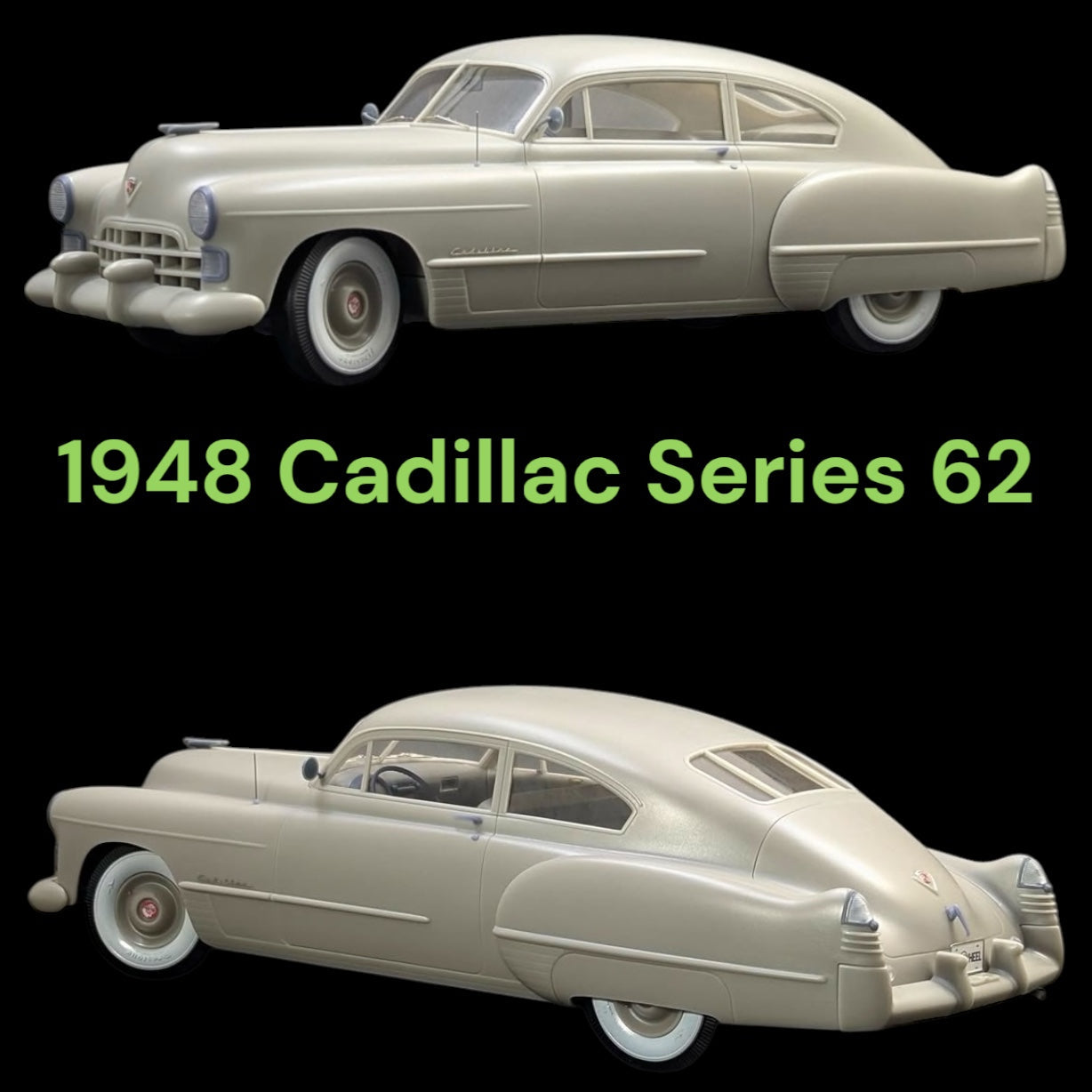 1948 Cadillac Series 62 Resin Kit 1/25 by Red Wheel Models