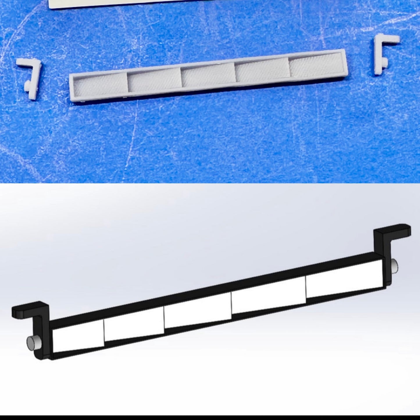 Wink Mirror 5-panel Rear View 1/24 1/25