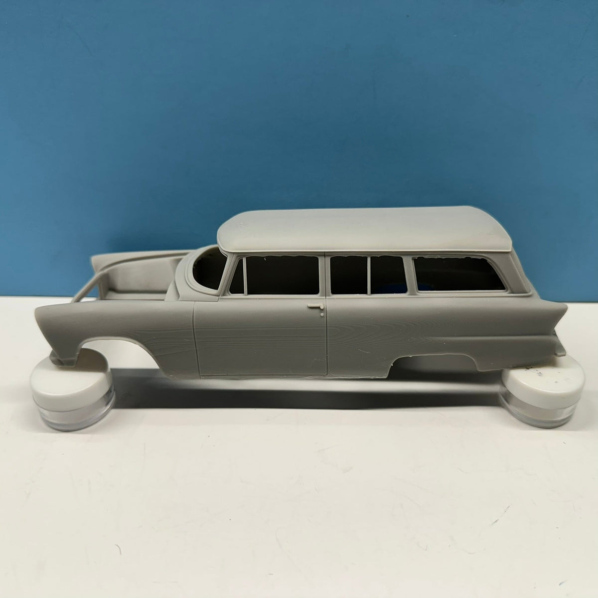 1955 Plymouth Plaza Station Wagon 3D Printed Resin Model Kit KED