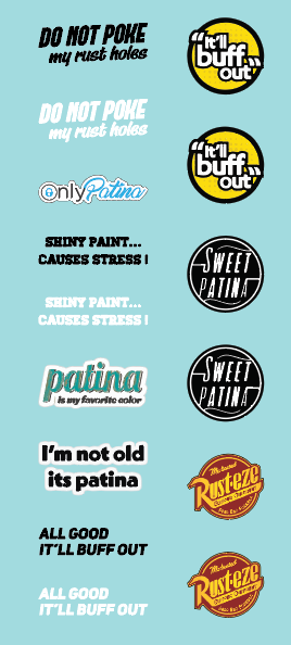 Patina Decal Set 1/24 1/25
