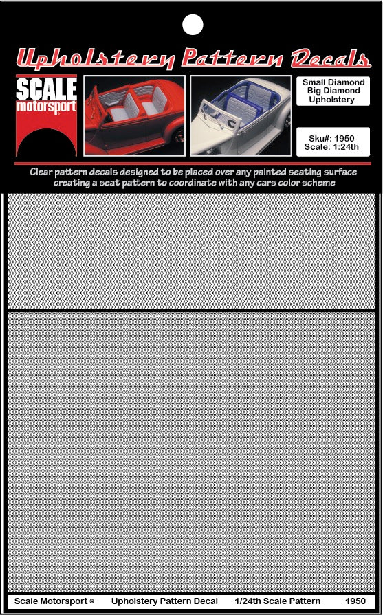 Diamond Upholstery Decal Sku# 1950