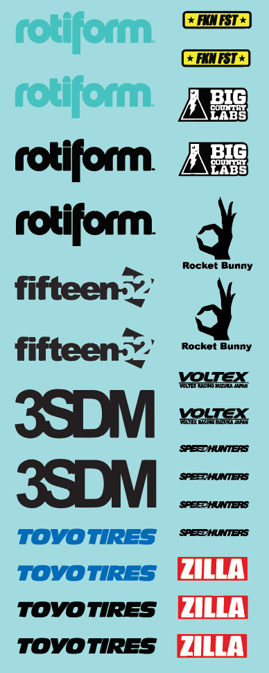 Underground Decal Set 1/24 1/25