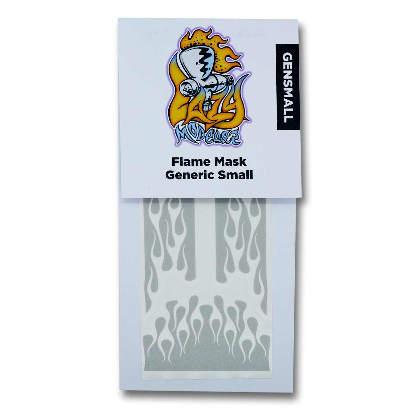 4. Flame Mask Generic for Small Cars 1/24 1/25