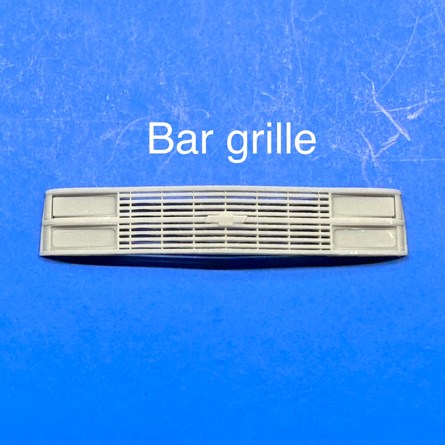 OBS Custom Grille for Silverado Dually Kits - Bar, Working Truck, Phantom 1/25