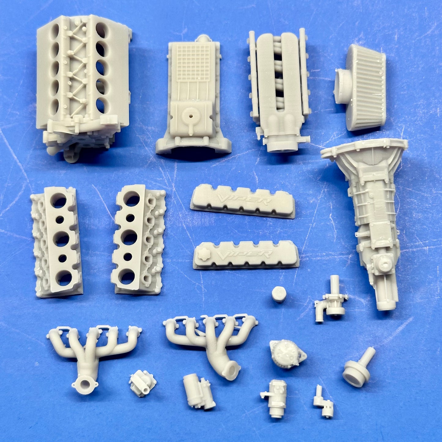 Dodge Viper V10 Engine 1/24 1/25