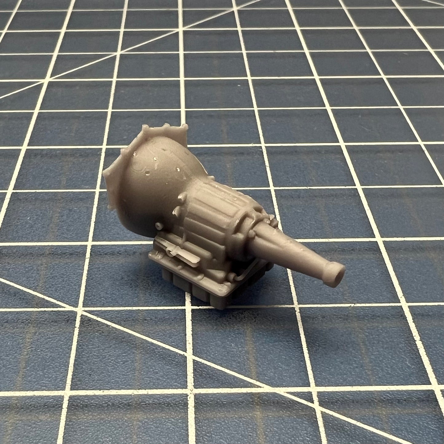 Custom Chevy 235 Engine w/ Finned parts - V6 Straight Six 6 Stovebolt 1/25