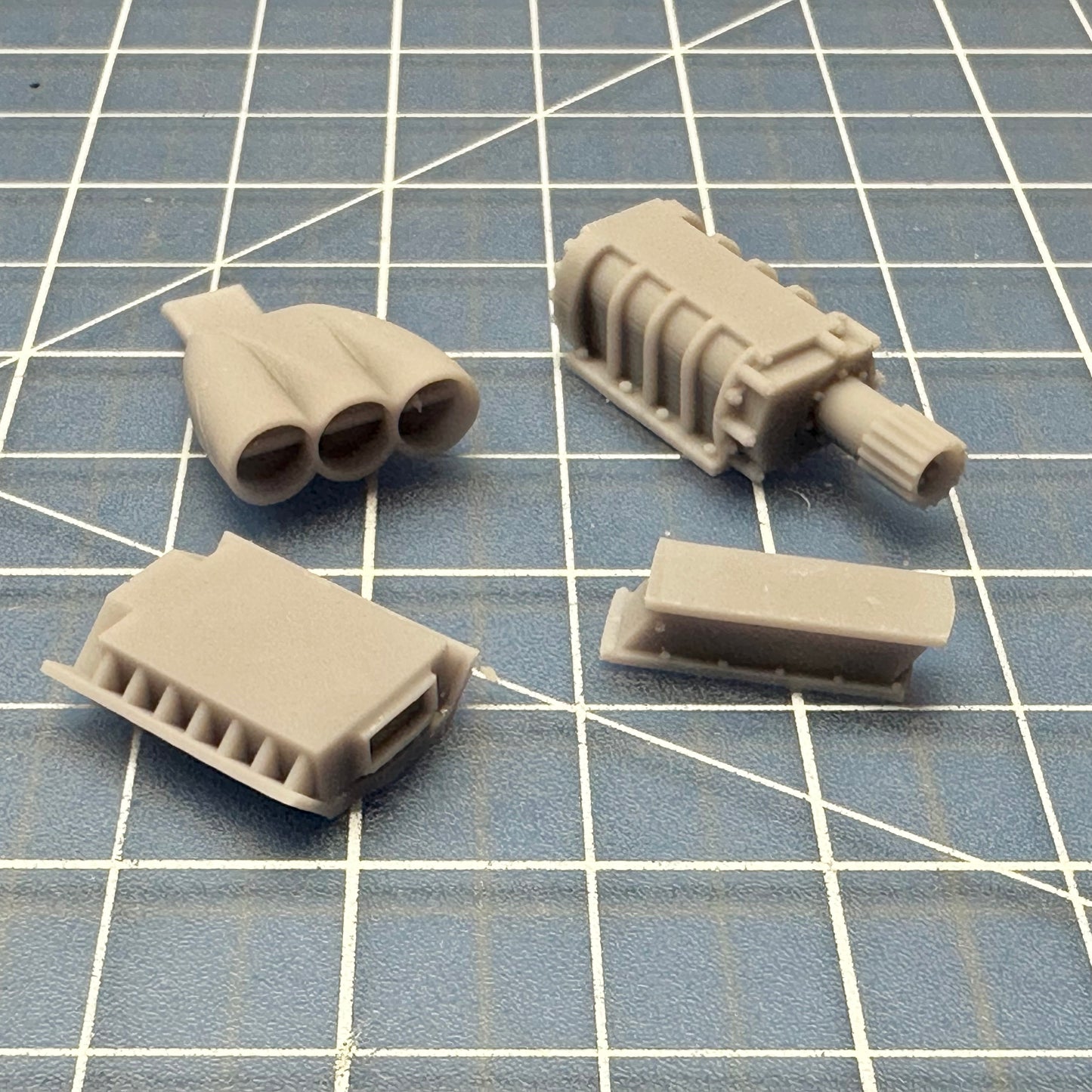 Blower Supercharger Injector intake Hat Round Top Fuel Pro Mod Car 1/24 1/25