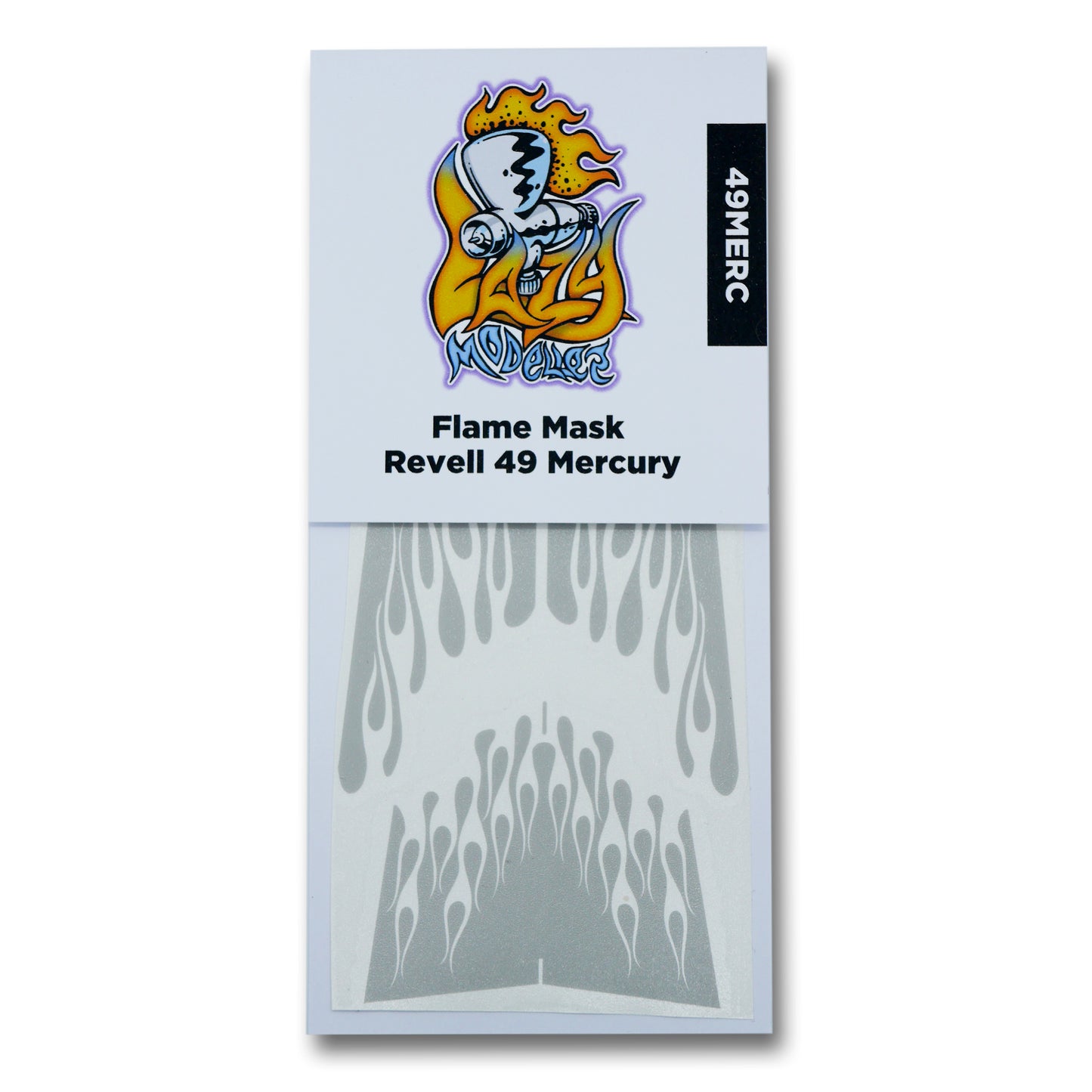 9. Flame Mask for Revell 1949 Mercury 1/24 1/25