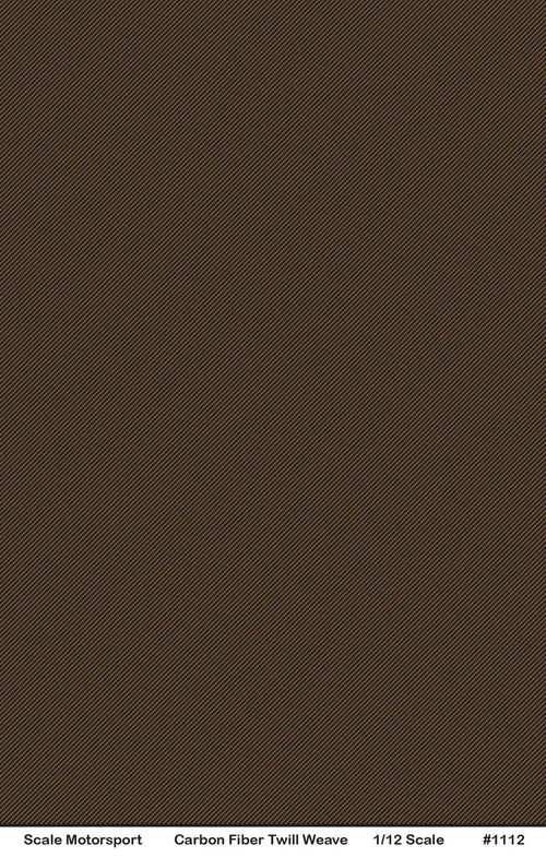 Carbon Fiber Twill Weave Black/Bronze SKU# 1124