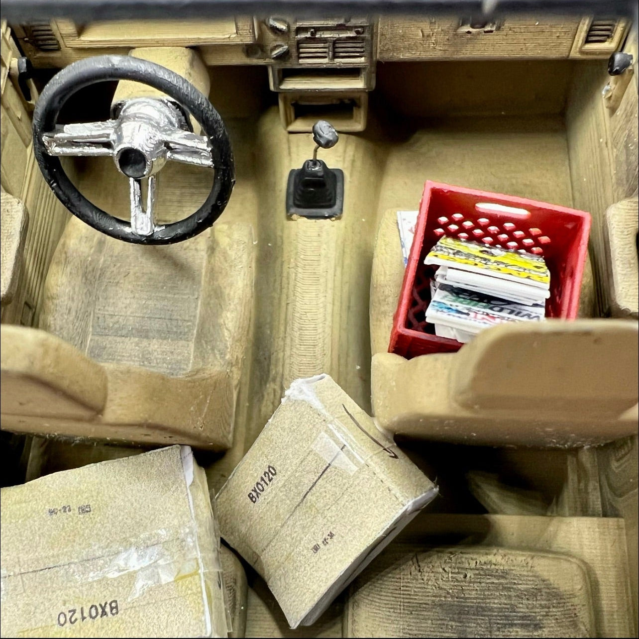 Amazon Cardboard Boxes for Diorama Display 1/24 1/25