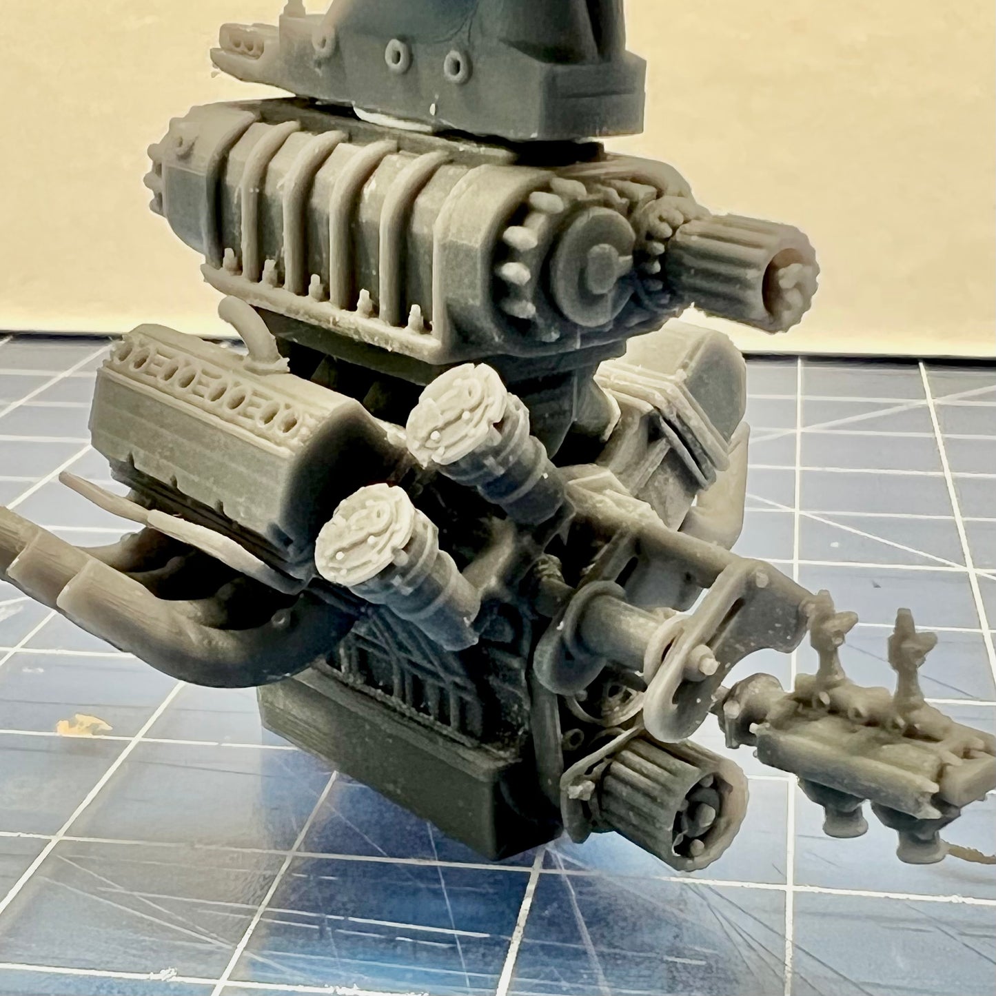Hemi Top Fuel Engine 1/24 1/25 MMM