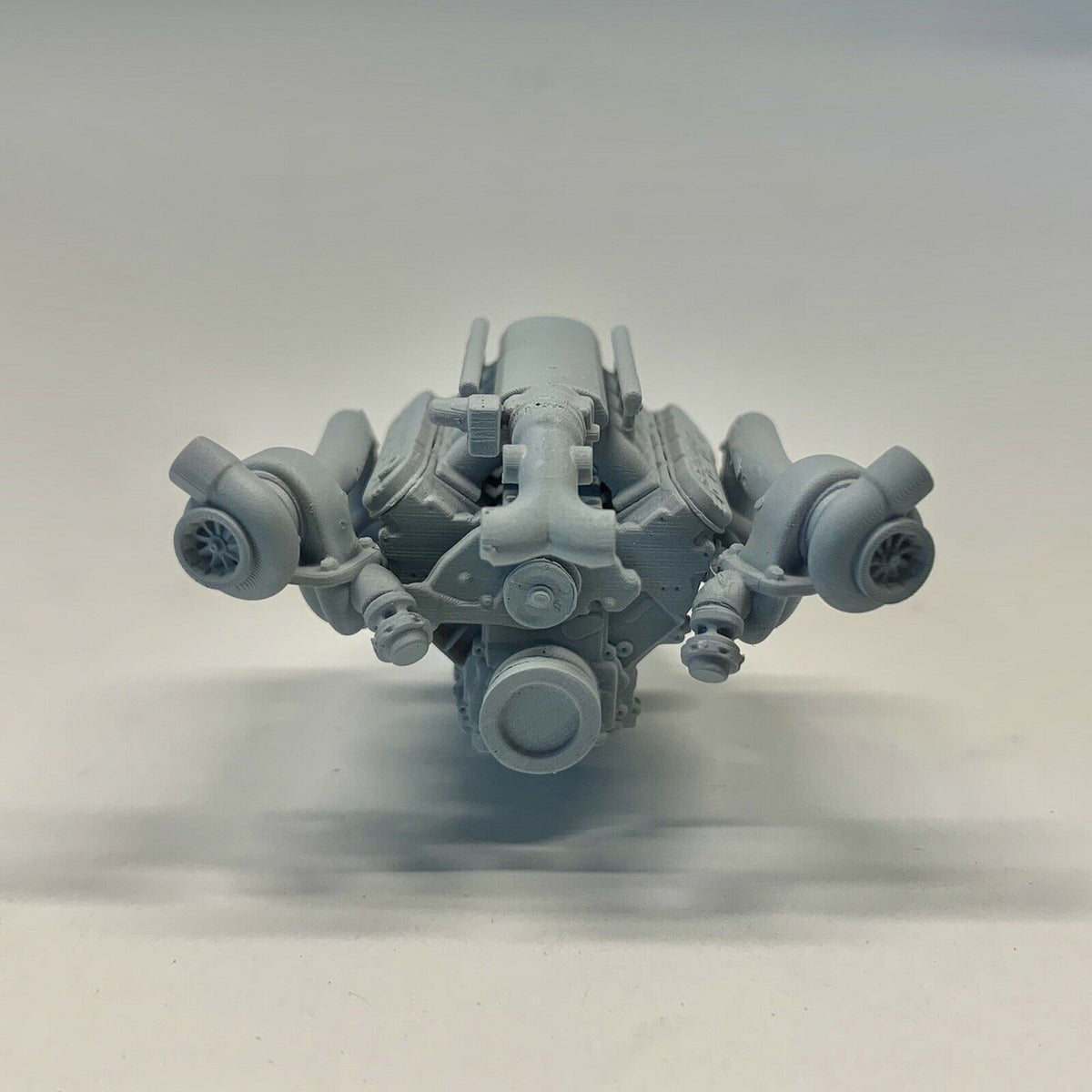 V1 Chevy LS Twin Turbo Engine 1/25