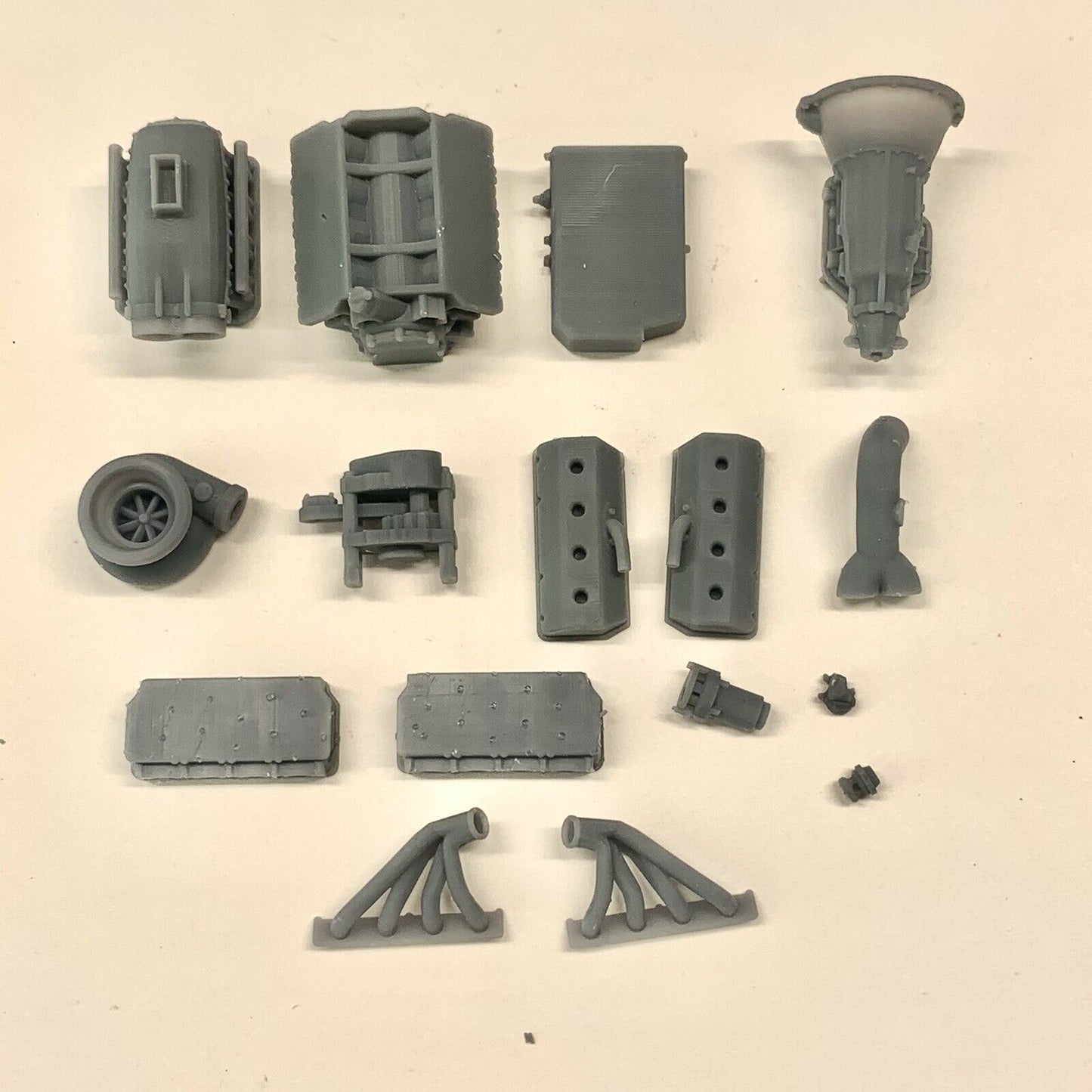 Hemi Pro Line Turbo Procharged Engine 1/25