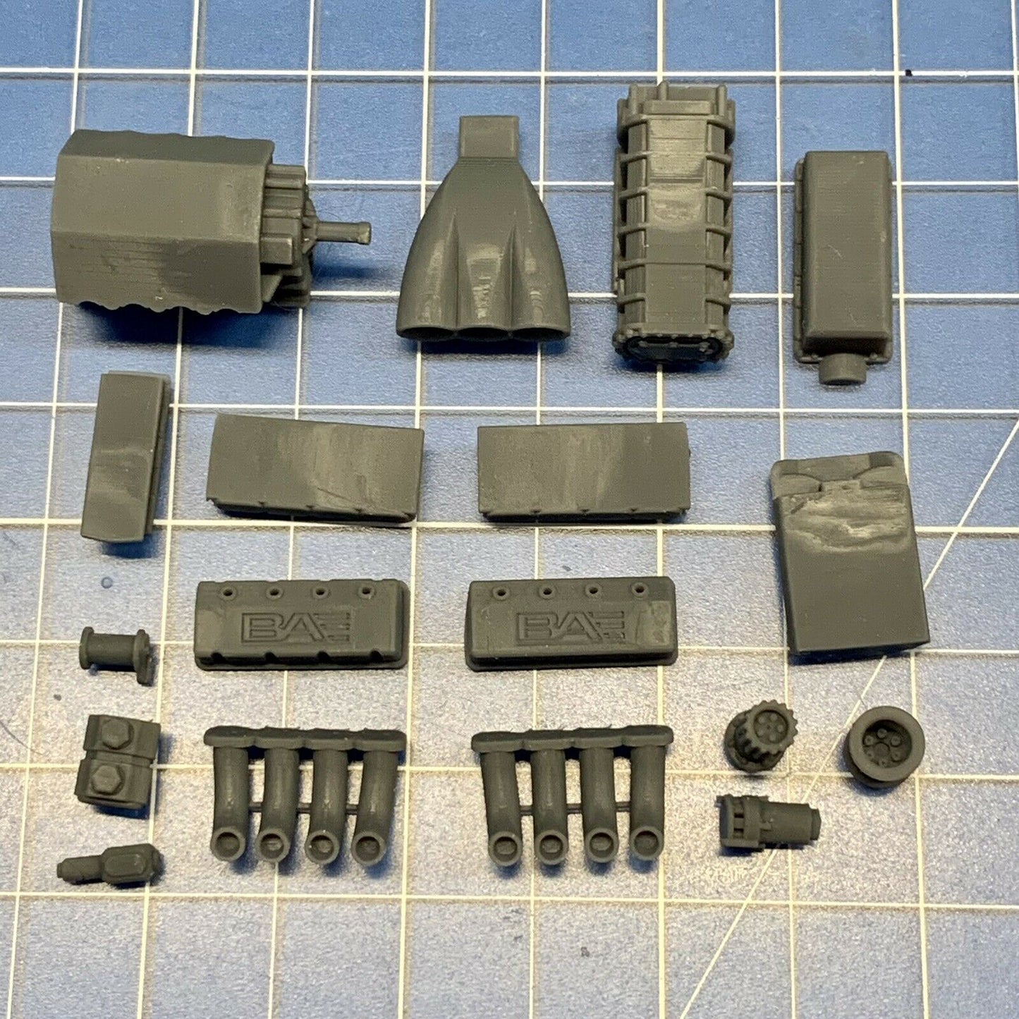 BAE Top Fuel Hemi Engine 1/25