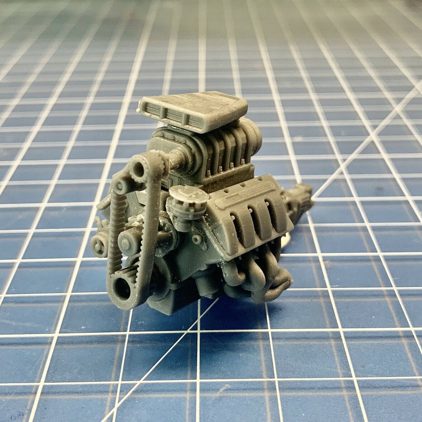 Ford Boss Nine 429 Blown Supercharged w/ Hat 1/25