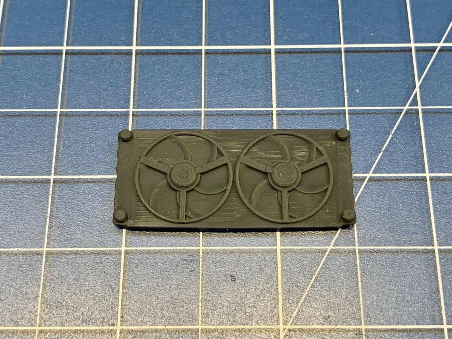 Dual Electric Fans Radiator 1/24 1/25