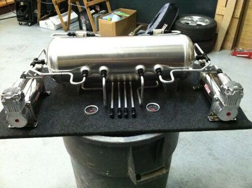 Viair Compressors w/ Accu Air Tank for Bagged Lowered Dropped Slammed Builds 1/24 1/25